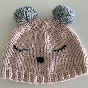 Pink bear Beene cutie dust pink hat